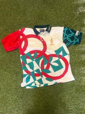 Vintage 1996 Atlanta Olympic polo shirt 💥Colors:...